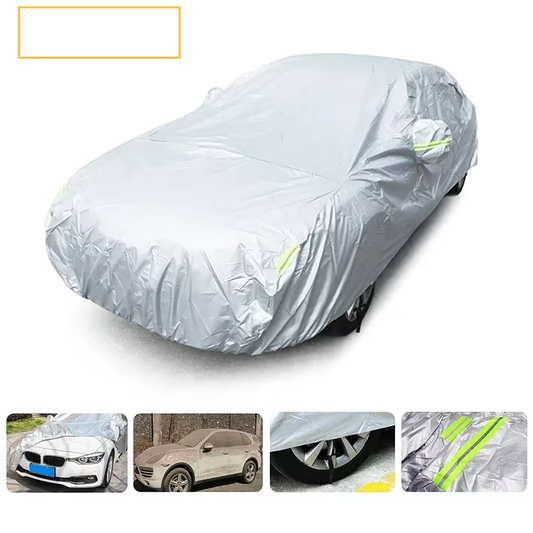 All-Weather Car Cover – UV, Dust & Snow Protection for Sedans, SUVs & Hatchbacks