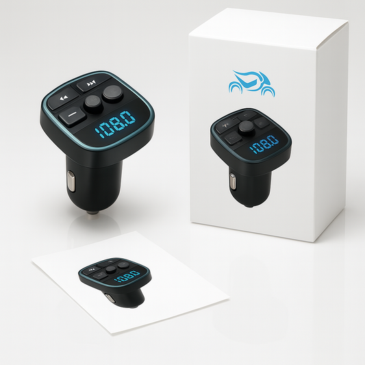 Bluetooth FM Transmitter + Fast Charger