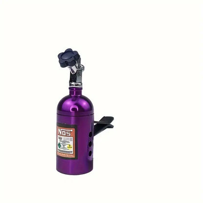 NOS Nitrogen Bottle Car Air Freshener – Fast & Furious Style Vent Aromatherapy Perfume